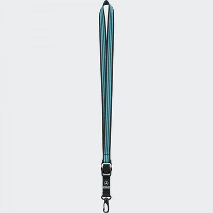 Mercedes Benz AMG Petronas F1 Team DNA Lanyard Black