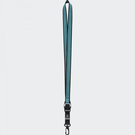 Mercedes Benz AMG Petronas F1 Team DNA Lanyard Black