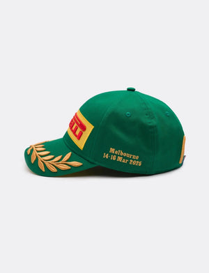 Pirelli Podium Special Edition Melbourne Australia GP 1st Place Hat Green