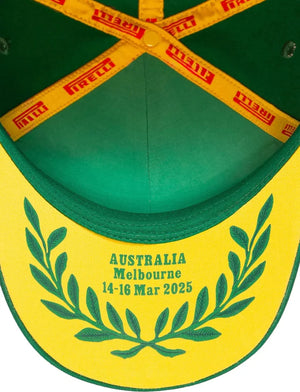 Pirelli Podium Special Edition Melbourne Australia GP 1st Place Hat Green