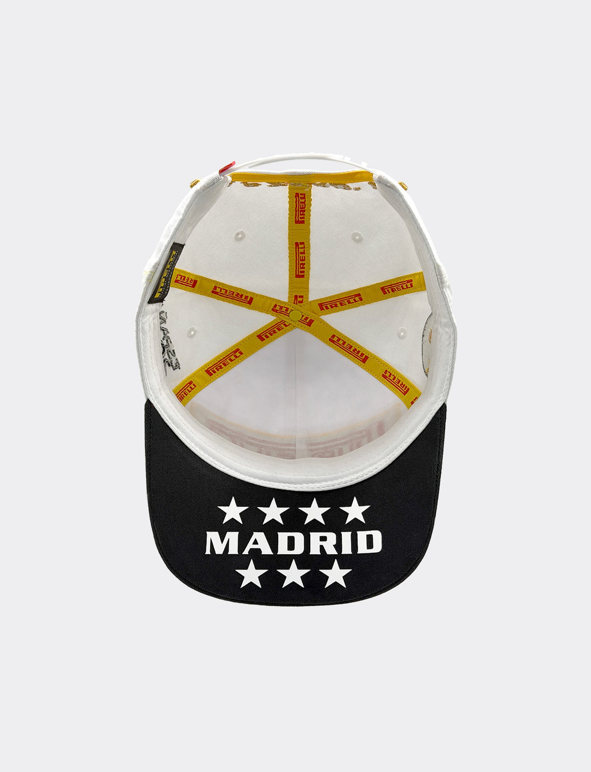 Pirelli Podium Special Edition 2026 Madrid Spain GP 1st Place Hat White