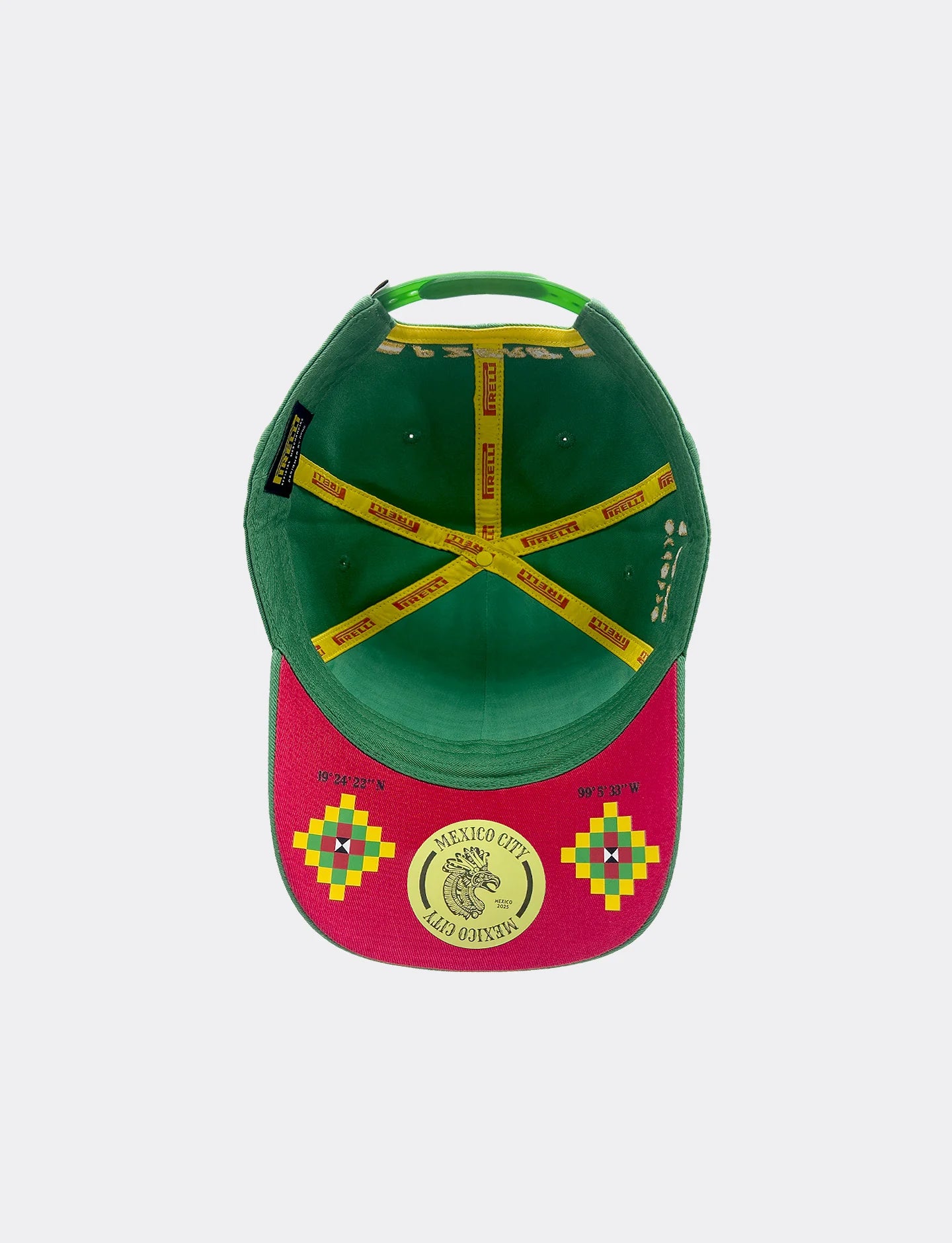 Pirelli Special Edition Mexico GP Podium Cap Green