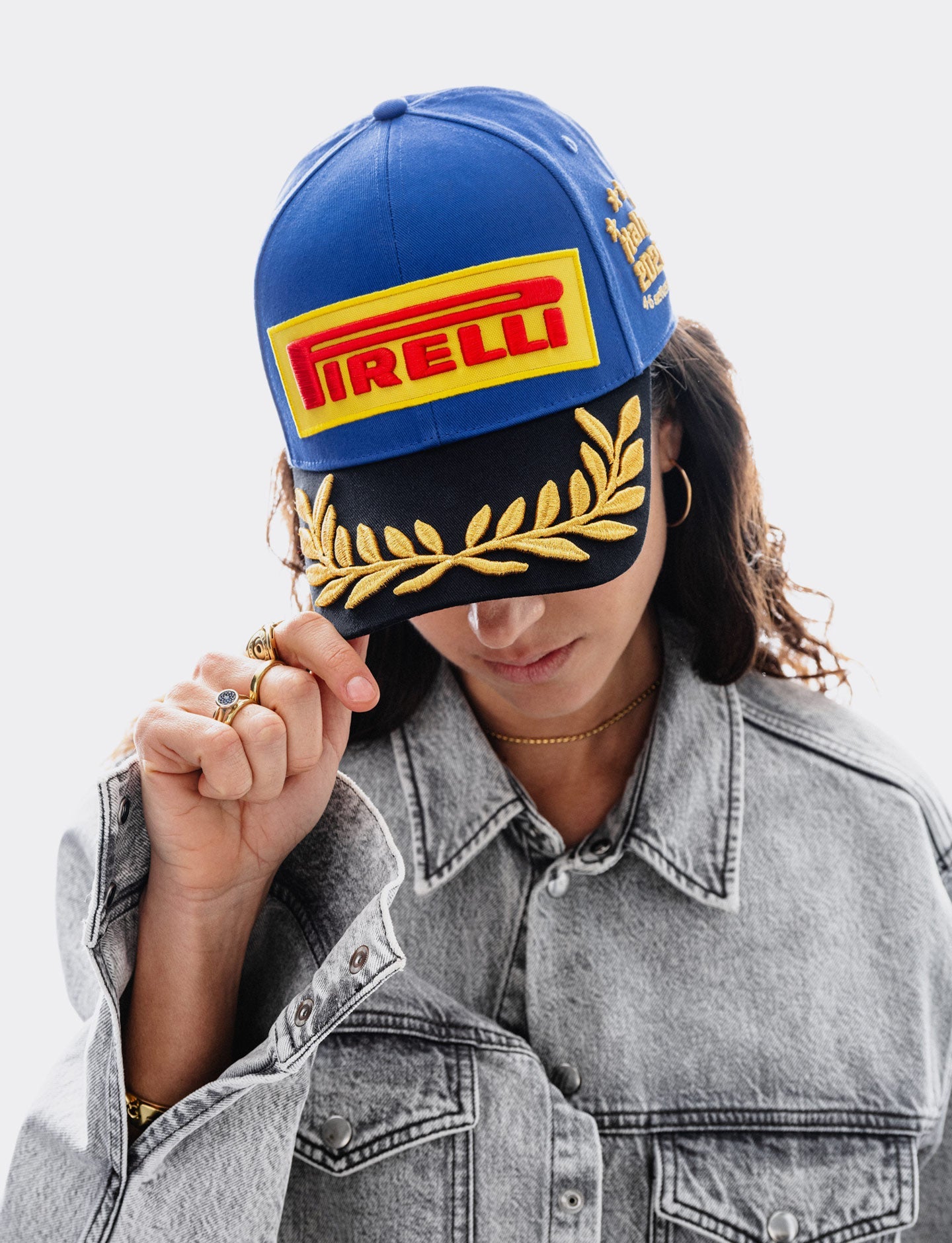 Pirelli Podium Special Edition 2026 Monza Italy GP 1st Place Hat Blue