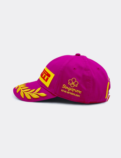 Pirelli Special Edition Singapore GP Podium Cap Magenta