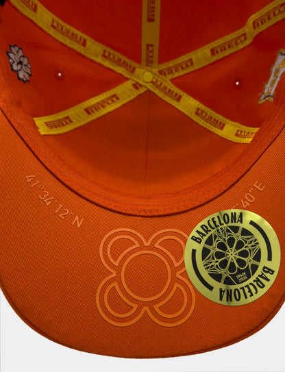 Pirelli Podium Special Edition Barcelona Spanish GP 1st Place Hat Orange
