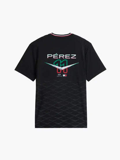 Cadillac F1 Racing 2026 SE Mexico GP Sergio "Checo" Perez Team Jersey Shirt Black