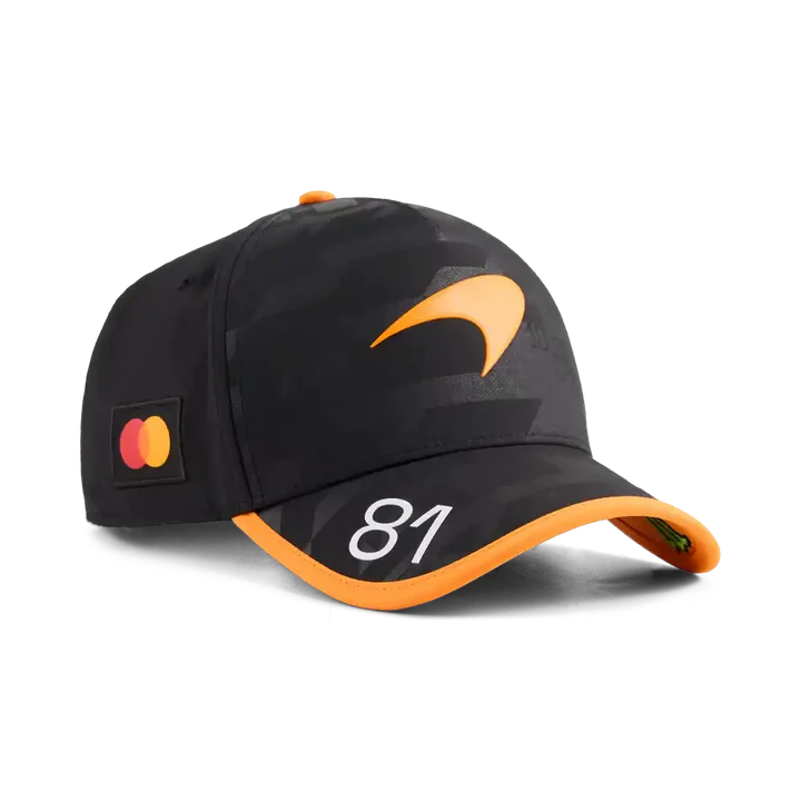 McLaren Racing F1 Special Edition Monaco GP 1,000th Race Oscar Piastri Hat Black