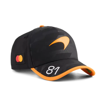 McLaren Racing F1 Special Edition Monaco GP 1,000th Race Oscar Piastri Hat Black