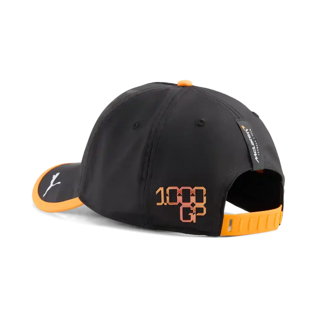 McLaren Racing F1 Special Edition Monaco GP 1,000th Race Lando Norris Hat Black