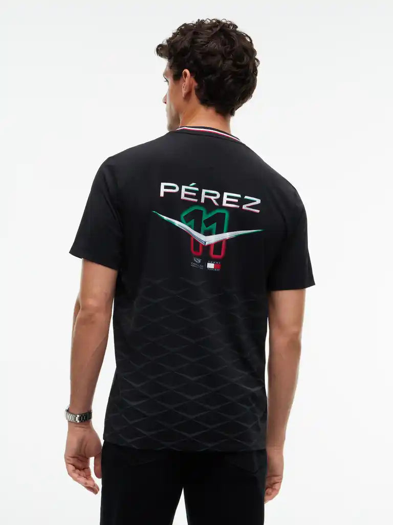 Cadillac F1 Racing 2026 SE Mexico GP Sergio "Checo" Perez Team Jersey Shirt Black