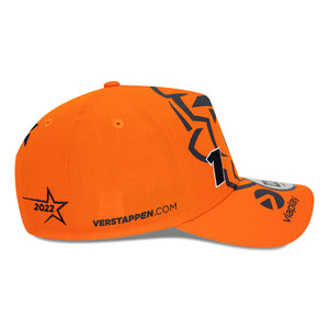 Red Bull Racing Max Verstappen Austria Race Special Orange A-Frame Trucker Cap Orange