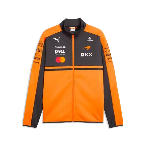 McLaren F1 2026 Men's Team Softshell Jacket Orange