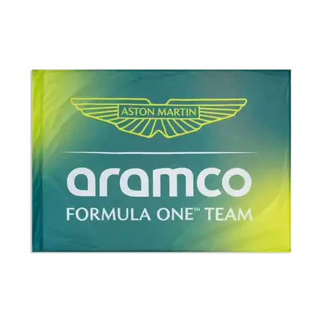 Aston Martin F1 Team Flag Green