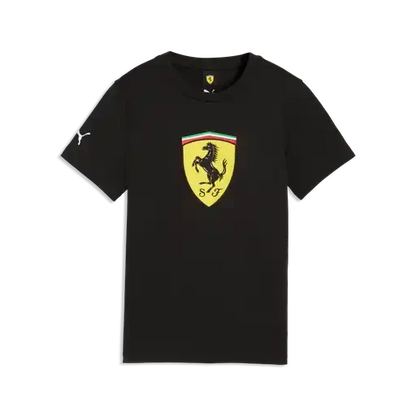 Scuderia Ferrari F1 Kids Shield T-Shirt Black