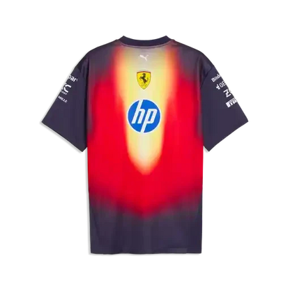 Scuderia Ferrari F1 2026 Special Edition China GP Team T-Shirt Deep Plum