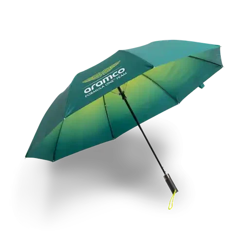 Aston Martin F1 Team Compact Umbrella Green