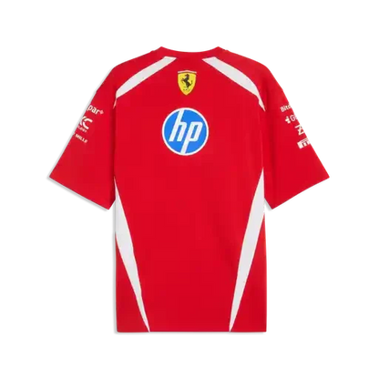 Scuderia Ferrari F1 2026 Team Drivers T-Shirt Red