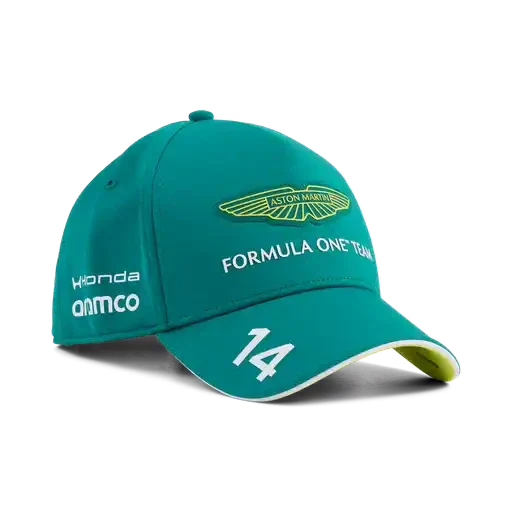 Aston Martin F1 2026 Fernando Alonso Team Hat Green