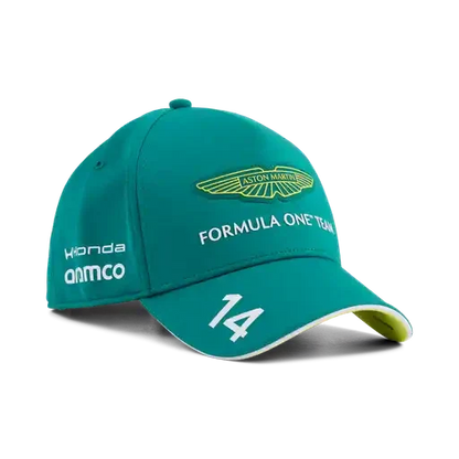 Aston Martin F1 2026 Fernando Alonso Team Hat Green