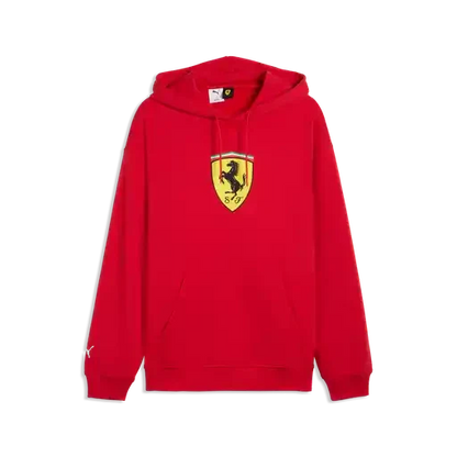 Scuderia Ferrari F1 Big Shield Hooded Sweatshirt Red
