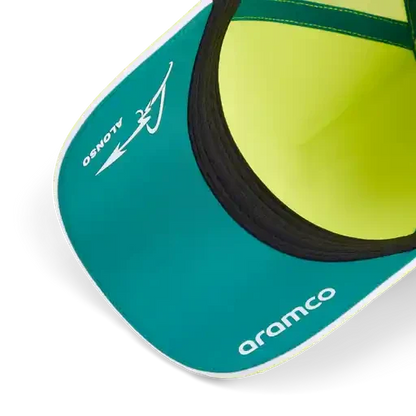 Aston Martin F1 2026 Fernando Alonso Team Hat Green