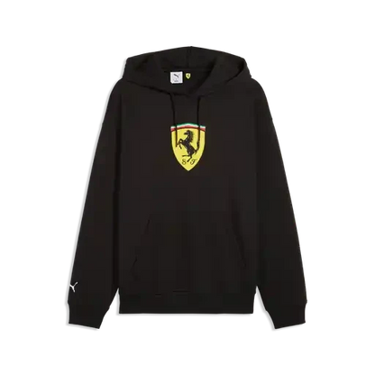Scuderia Ferrari F1 Big Shield Hooded Sweatshirt Black