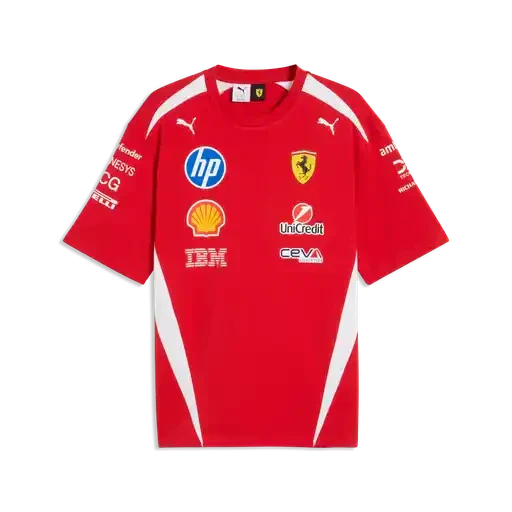 Scuderia Ferrari F1 2026 Team Drivers T-Shirt Red