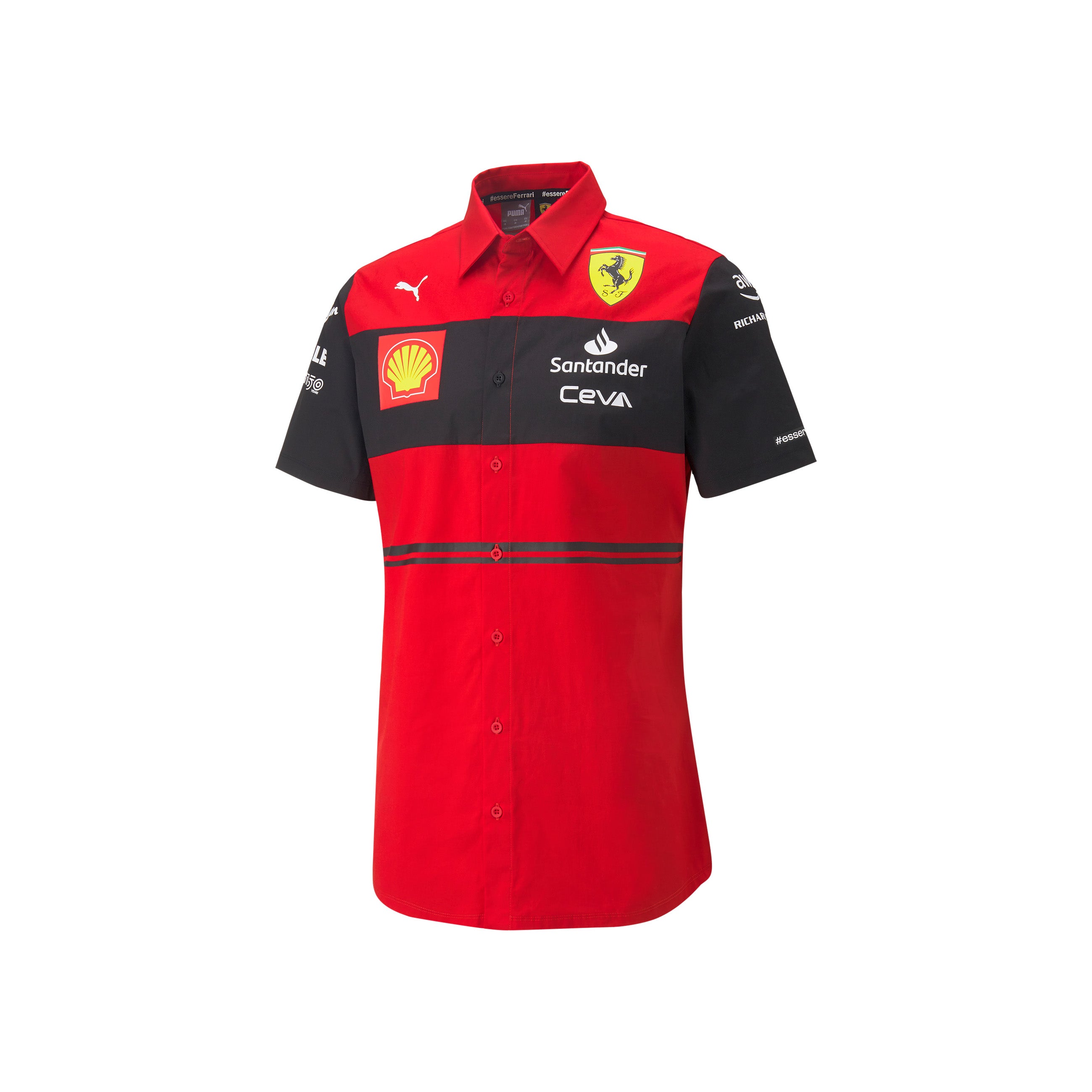 Scuderia Ferrari - 2023 Baseball Shirt - Men - Red