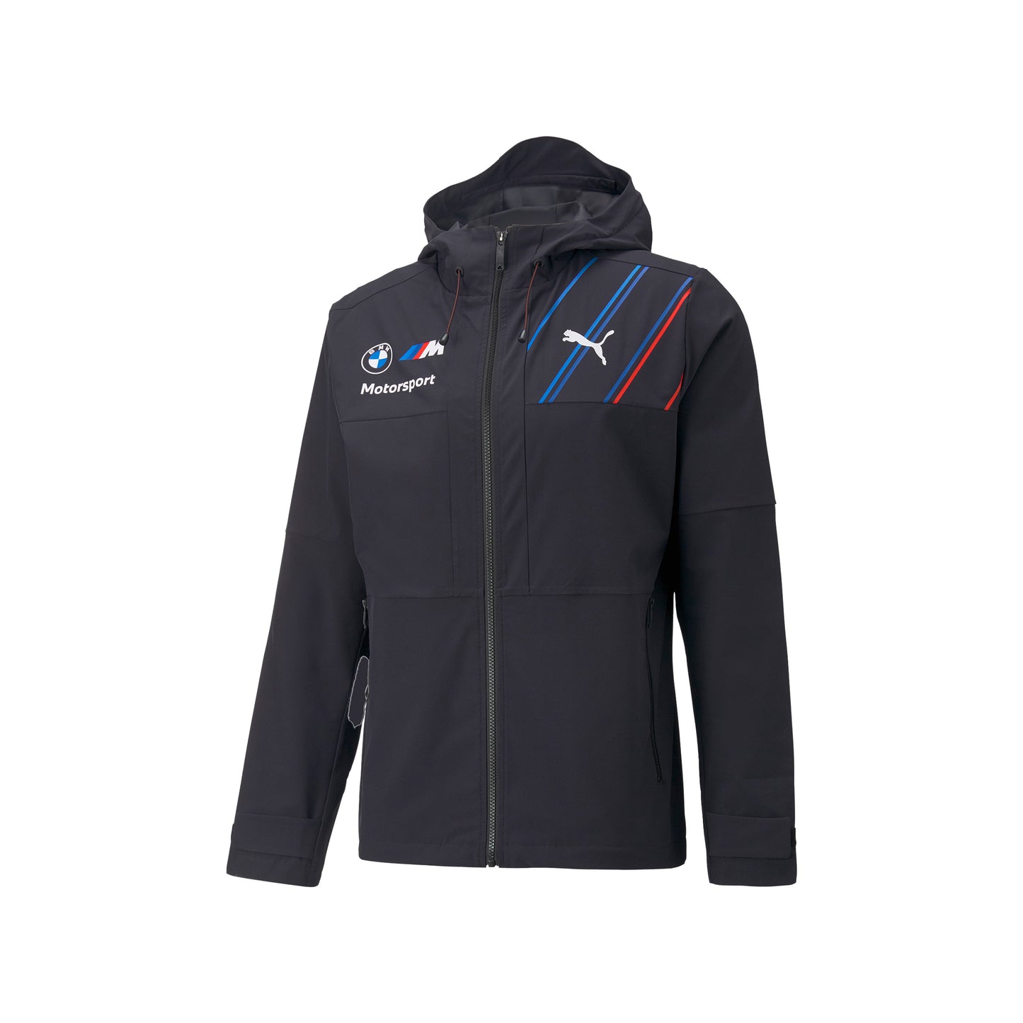 BMW Motorsport Team Men's Lightweight Rain Jacket Dark Gray