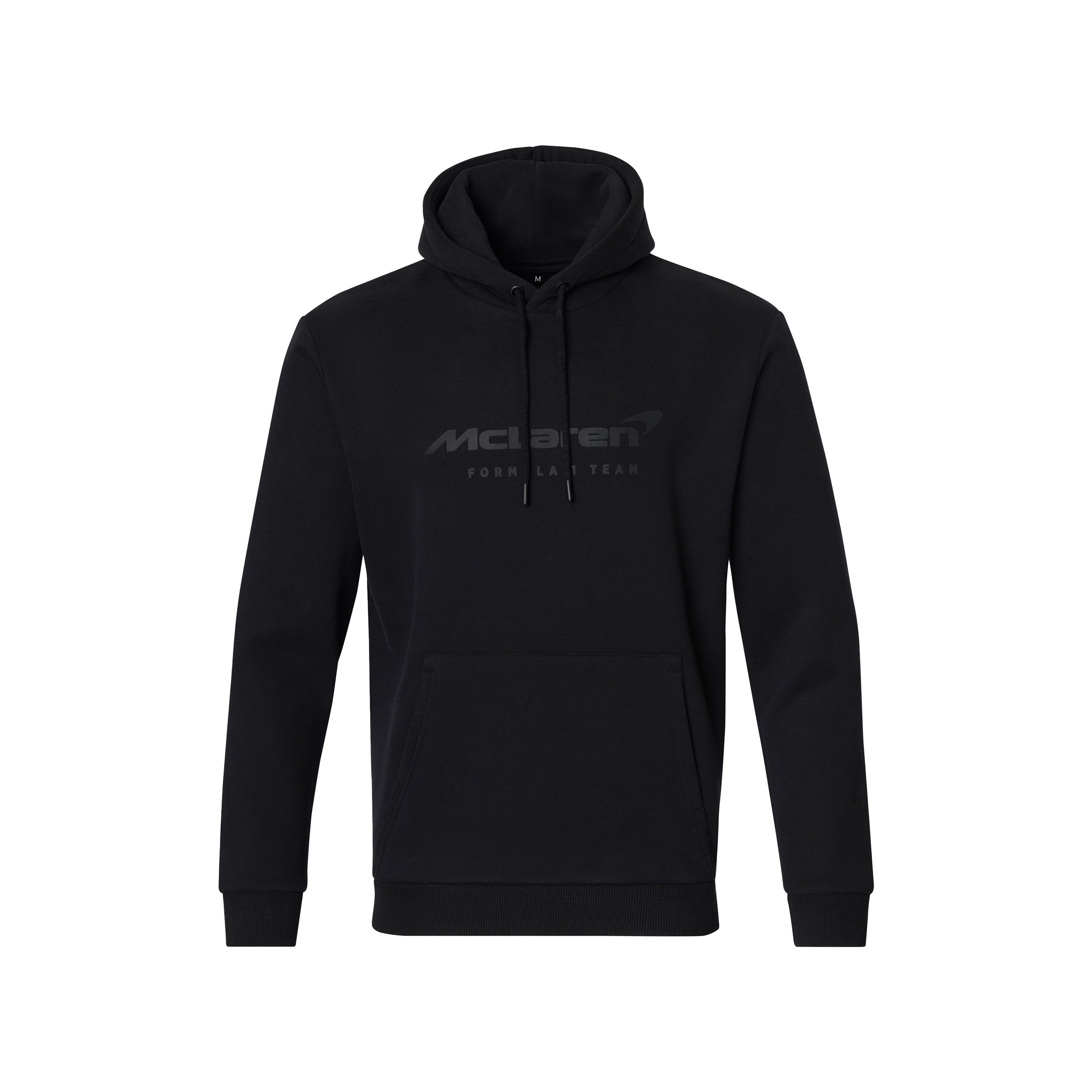 Mclaren F1 Men's Large Logo Hooded Sweatshirt Black