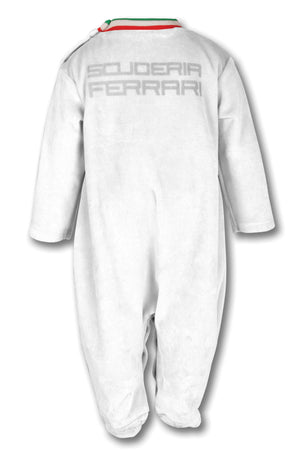 Ferrari Infant Shield Pajama White