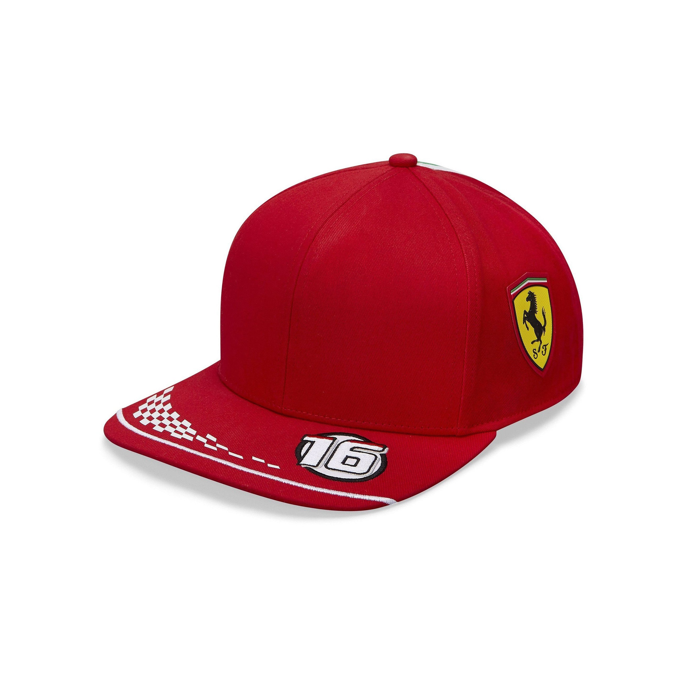 Ferrari Scuderia F1 Charles Leclerc Team Hat Red