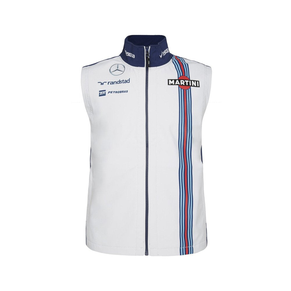 Williams Martini Racing Men's Team Vest White/Navy