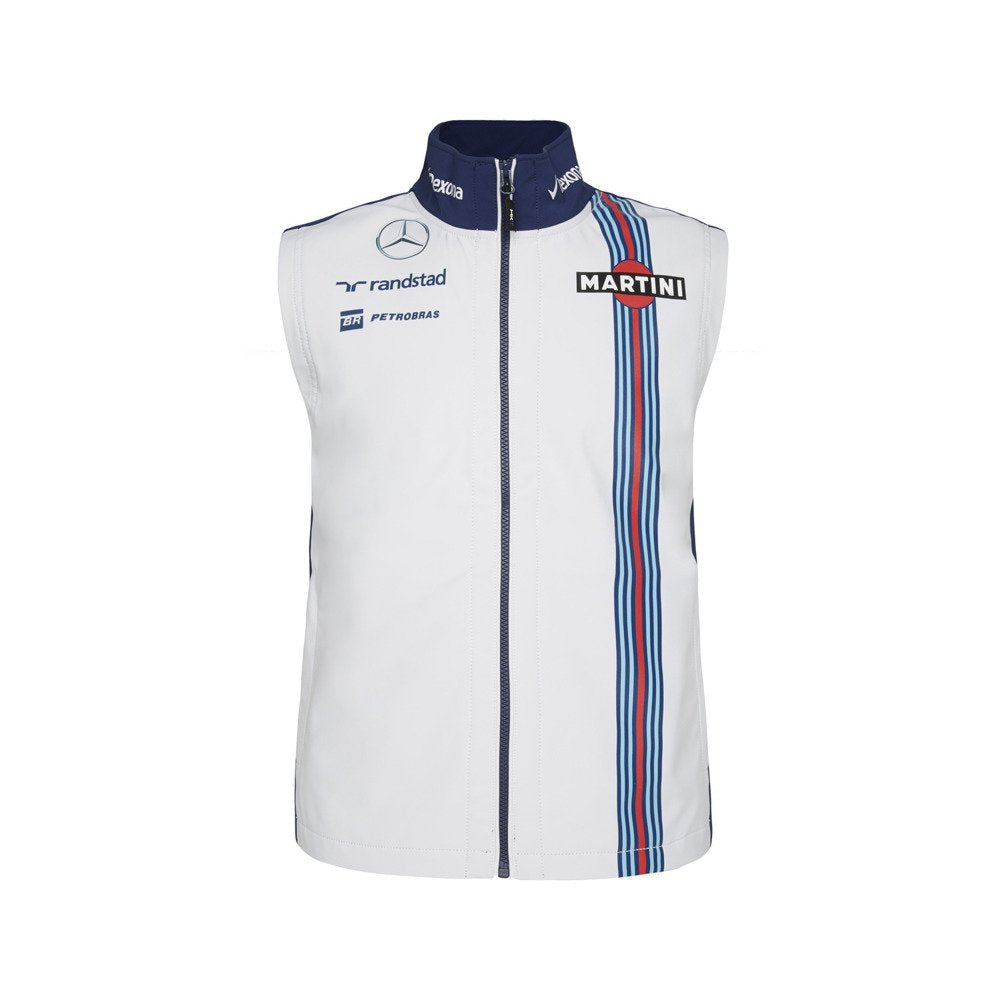 Williams Martini Racing Men's Team Vest White/Navy