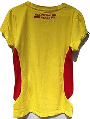 Ferrari Girl's T-Shirt Yellow