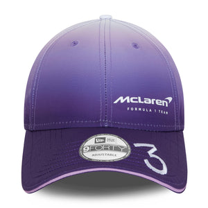 McLaren F1 Adult Daniel Ricciardo #3 Gradient Hat Purple