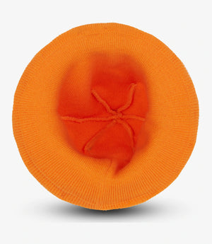 McLaren F1 Team Essential Logo Cuff Knit Beanie Hat Orange