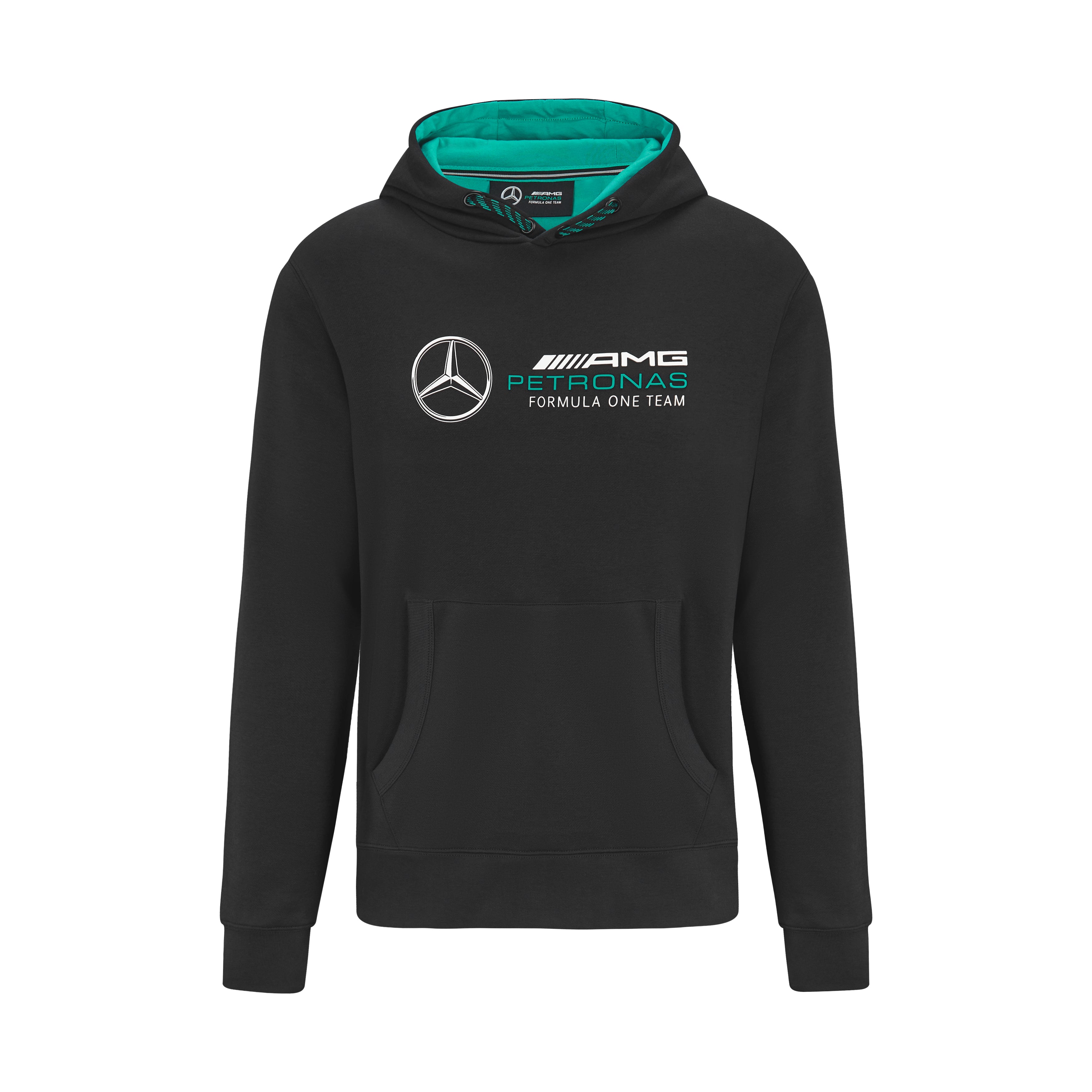Mercedes AMG Petronas Motorsport Men's Logo Hoodie Black