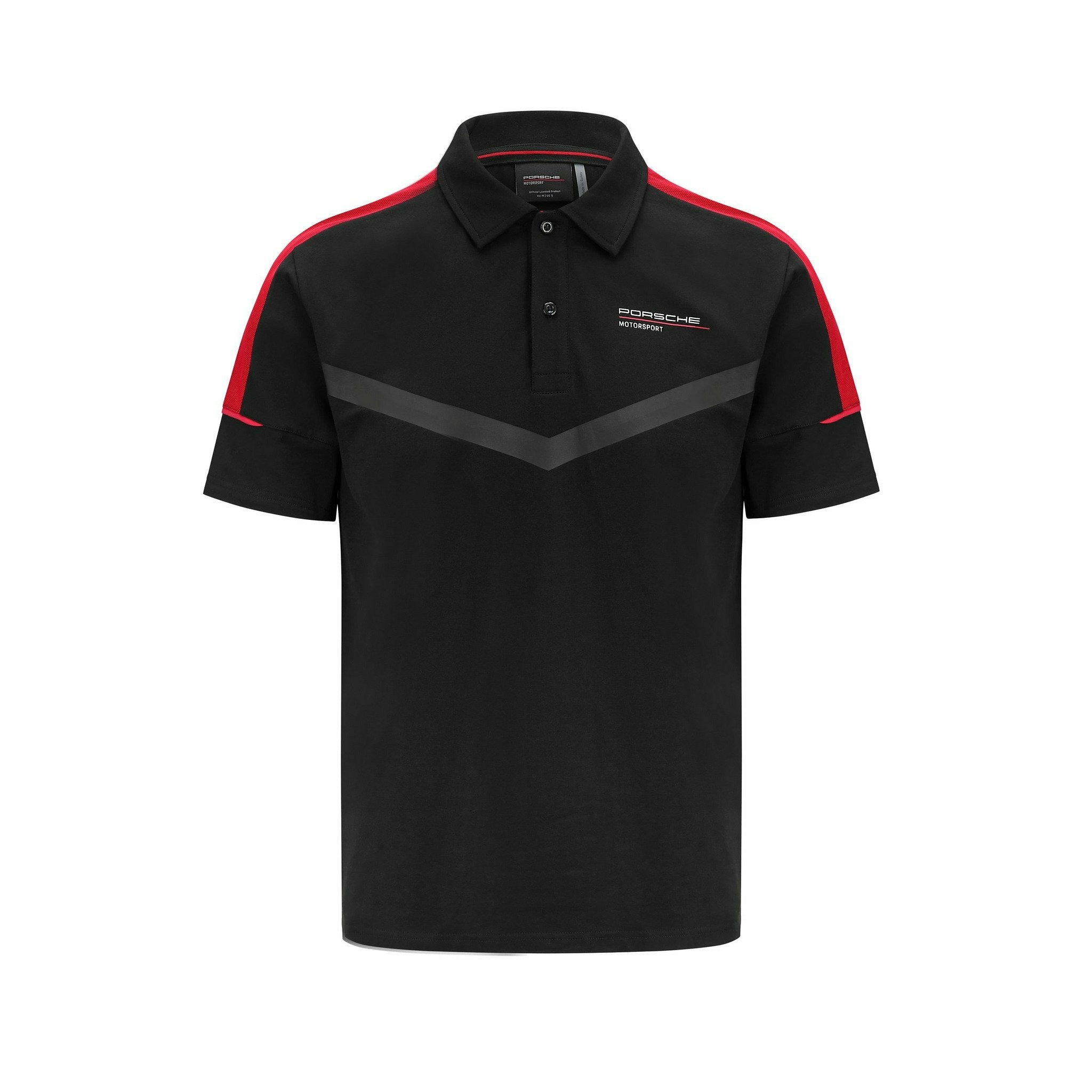 Porsche Motorsport Men's Fanwear Polo Shirt Black