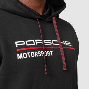 Porsche Motorsport Men's Hooded Sweatshirt Black