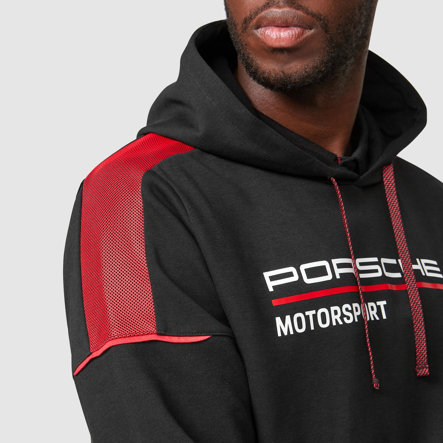 Porsche Motorsport Men's Hooded Sweatshirt Black