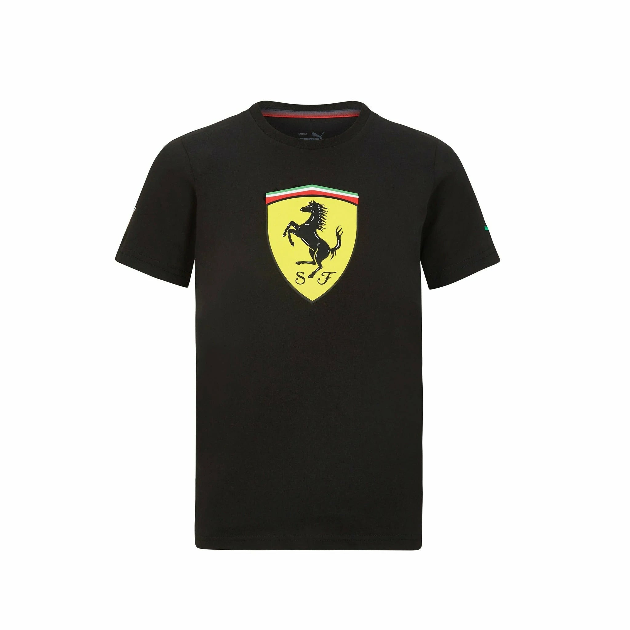 Scuderia Ferrari F1 Men's Large Shield T-Shirt Black