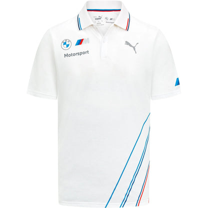 BMW Motorsport Team Men's Polo Shirt White