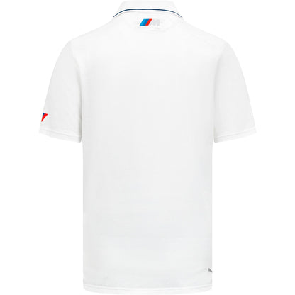 BMW Motorsport Team Men's Polo Shirt White