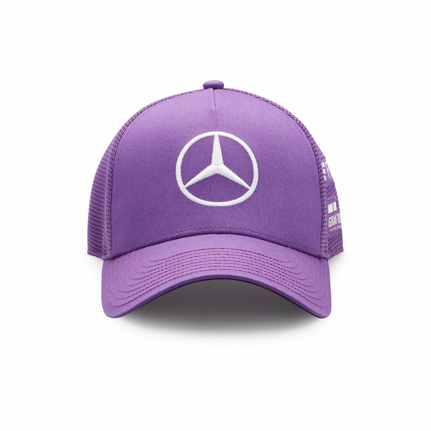 Mercedes AMG Petronas F1 Team Lewis Hamilton Trucker Hat Purple