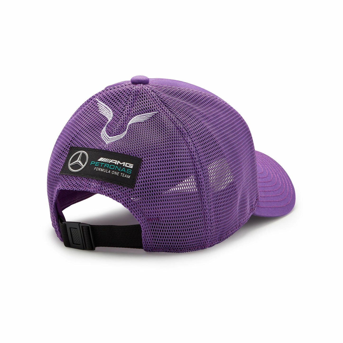 Mercedes AMG Petronas F1 Team Lewis Hamilton Trucker Hat Purple