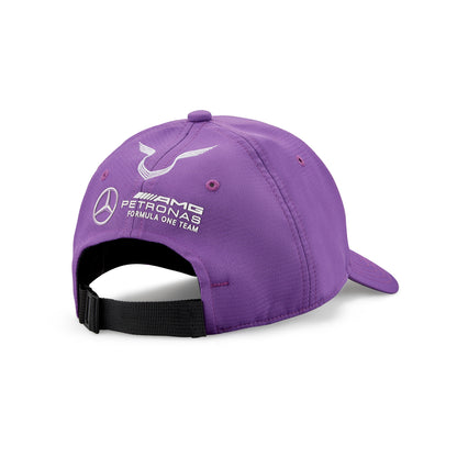 Mercedes AMG Petronas F1 Team Lewis Hamilton Baseball Hat Purple