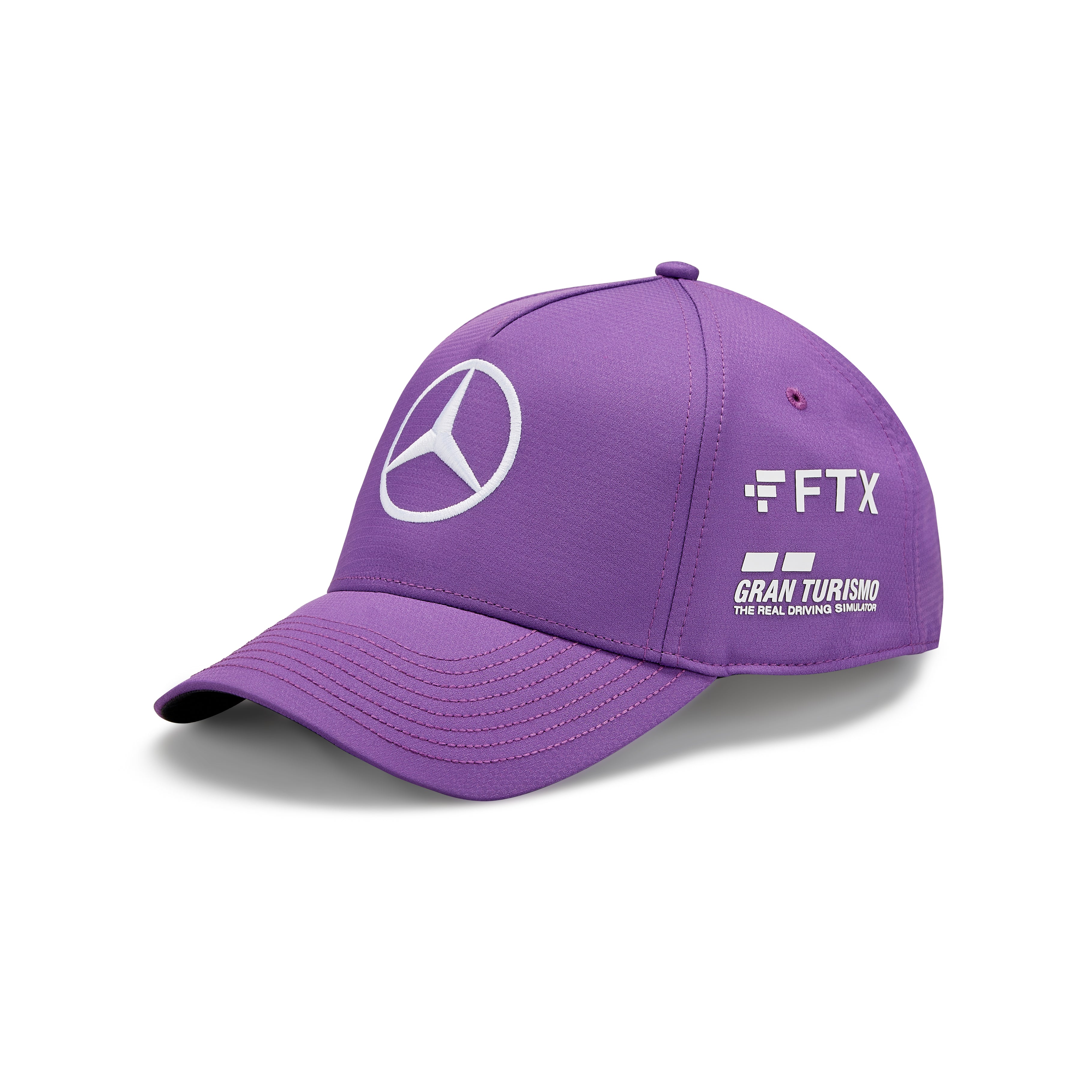 Mercedes AMG Petronas F1 Team Lewis Hamilton Baseball Hat Purple