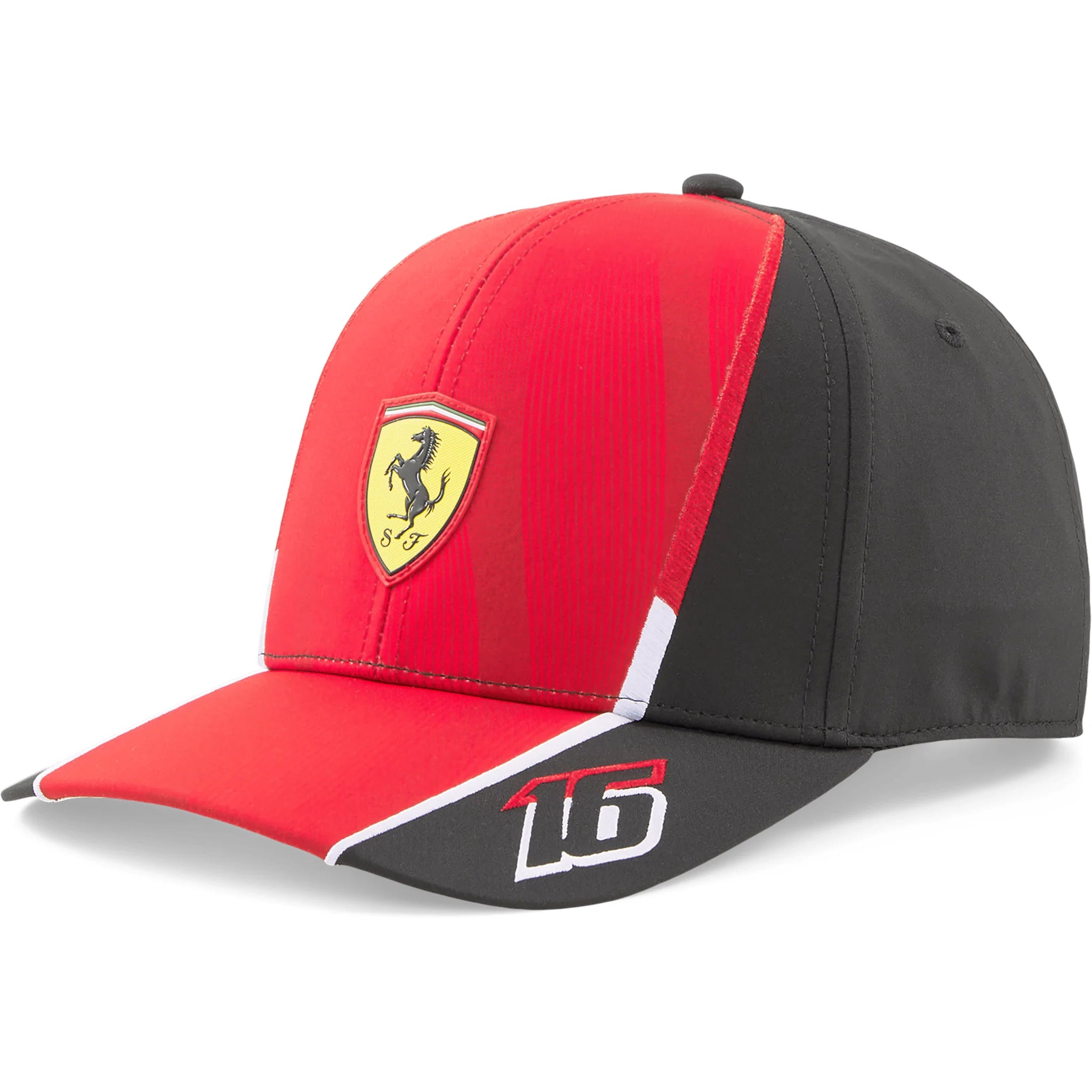 Scuderia Ferrari F1 KIDS Charles Leclerc Team Low Curve Brim Hat Red