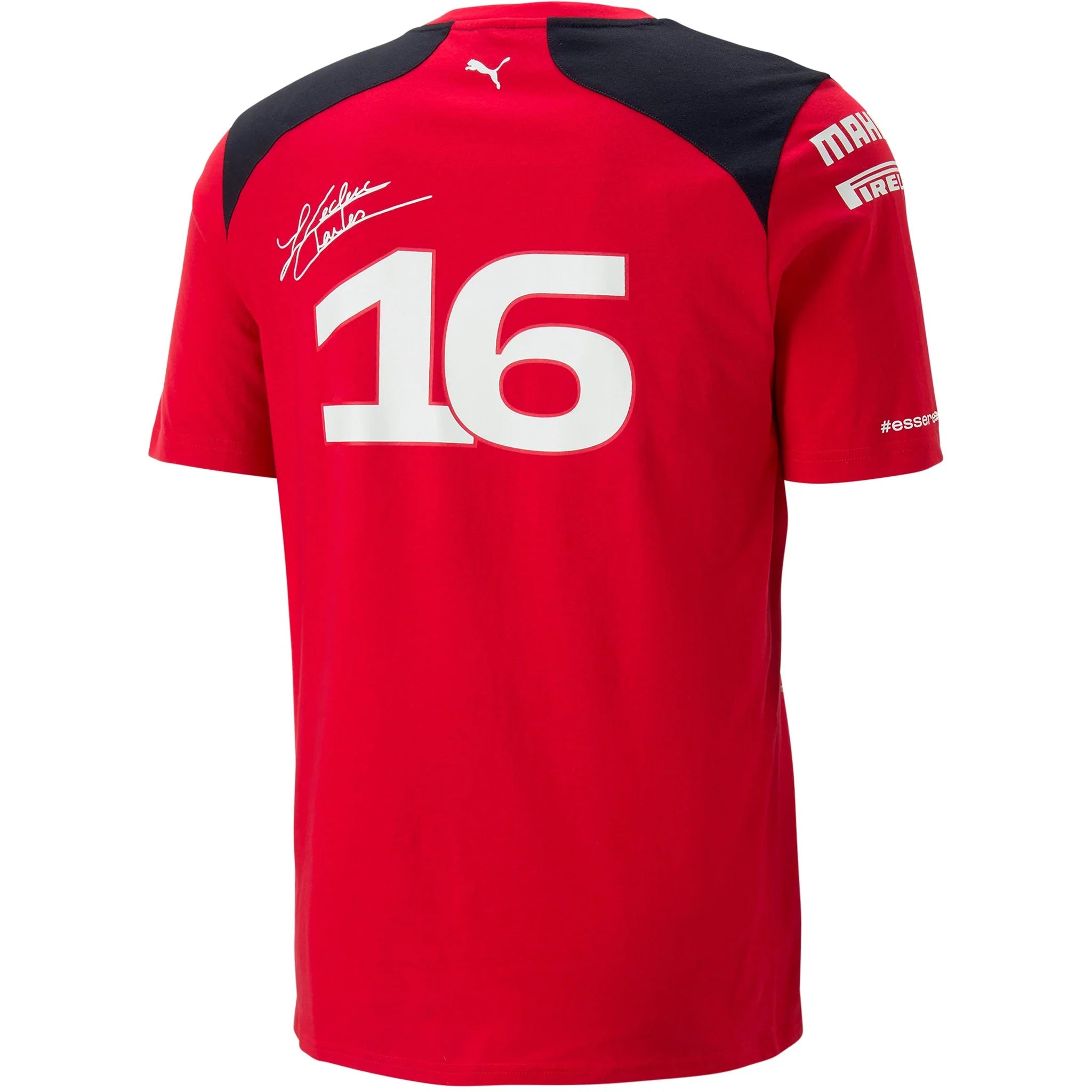 Scuderia Ferrari F1 Men's Charles Leclerc Team T-Shirt Red
